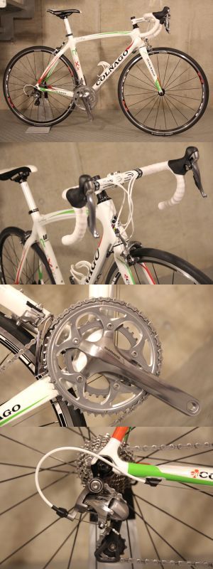 COLNAGO CLX 2008 ロードバイク完成車 シマノ105 ホワイト - 自転車本体