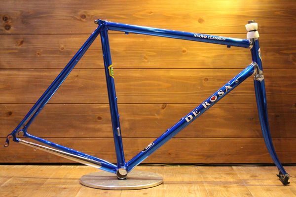 新品 De Rosa デローザ ヌーボクラシコ Nuovo Classico クロモリフレームセット 18年 サイズ