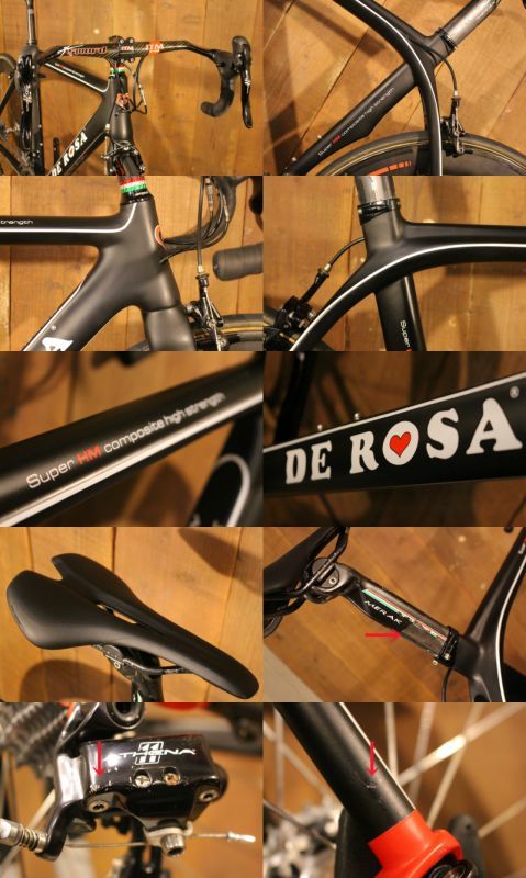 美しきレーシングマシン】DE ROSA デローザ MERAK EVOLUTION メラク