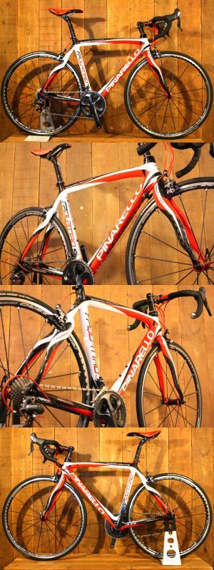 大人気モデル Pinarello ピナレロ Quattro Carbon クアトロ カーボン 515 サイズ アルテグラ デュラエース 10s ロードバイク 11年